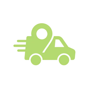 Mobile physiotherapist van icon